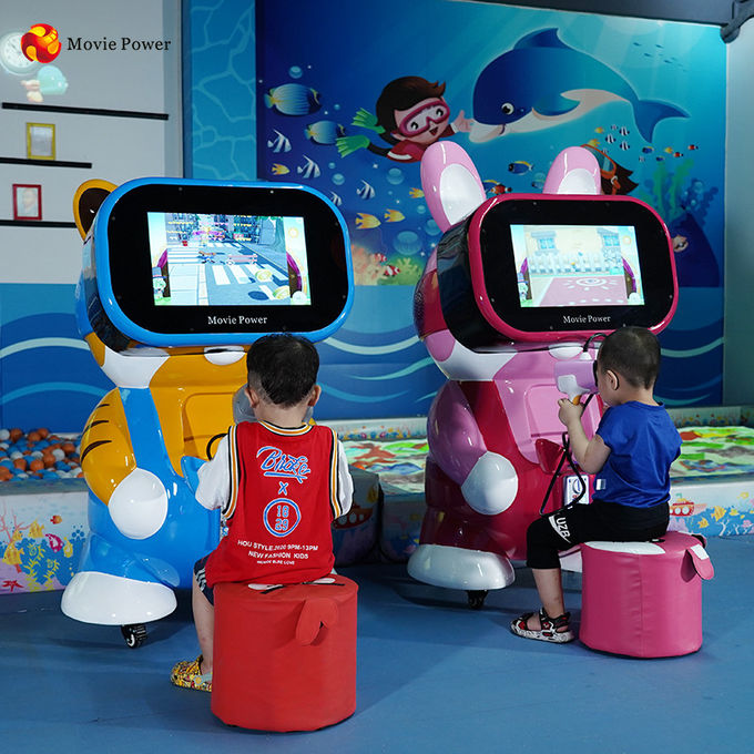 1.0KW 9D VR XD Rạp chiếu phim dành cho trẻ em Trò chơi thiết bị giáo dục 1