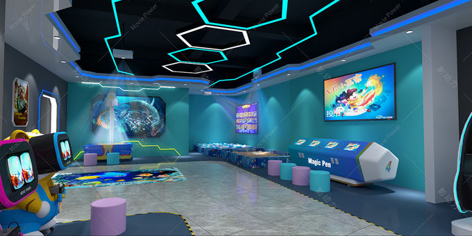 Công viên giải trí VR Theme Park tương tác Máy điện tử Arcade Máy mô phỏng thực tế ảo 0