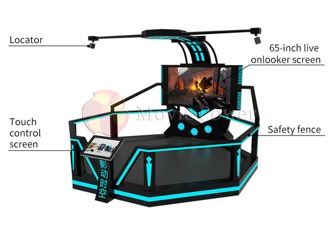 Máy chơi game điện tử giải trí thể thao 9d VR Shooting Simulator 1