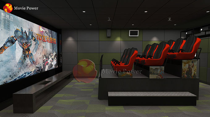 Hiệu ứng đặc biệt trong nhà tương tác thương mại Thiết bị mô phỏng rạp chiếu phim VR 5d 7d 9d tùy chỉnh 1