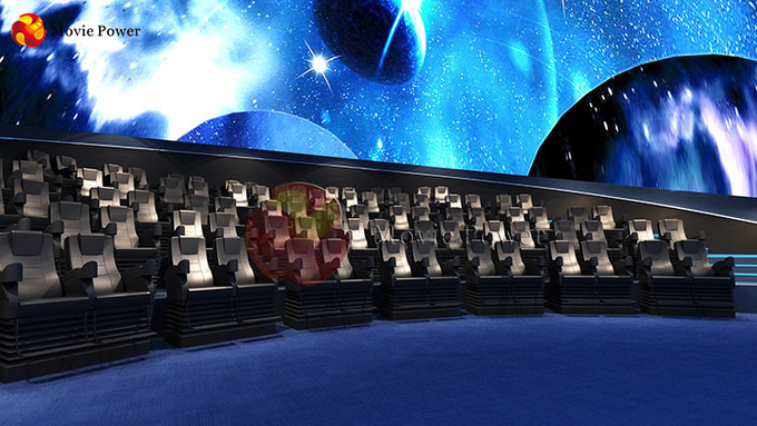 Giải trí 9D Giả lập Hệ thống rạp chiếu phim 4D Ghế chuyển động Thiết bị VR Rạp chiếu phim 0