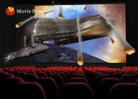 Hệ thống Cinema 4D 100 chỗ ngồi Bubble Smoke với ghế chuyển động điện