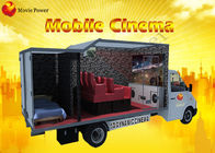 Dynamic Kino 5d Truck Mobile Cinema Rạp chiếu phim 7d Ghế chiếu ba chiều Ghế chuyển động Ghế chuyển động