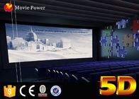 Dễ dàng điều khiển 5d / 7d / 9d / 12d động Cinema Simulator Genuine Leather + Fiberglass