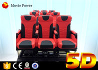 Thủy lực và hệ thống điện 5D Cinema Theater Stimulator Với 4d Motion Chair