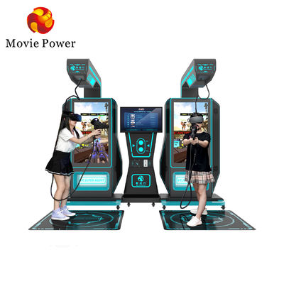 Máy chơi game bắn súng 9d VR Arcade Kat Virtual Reality Super 2 Player Gun Simulator