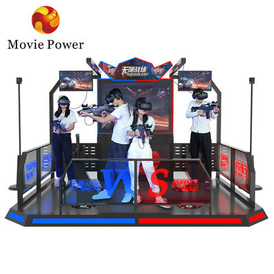 360 độ 9d VR Shoot Simulator Vr Shooting Game Arena Multiplayer Thiết bị thực tế ảo
