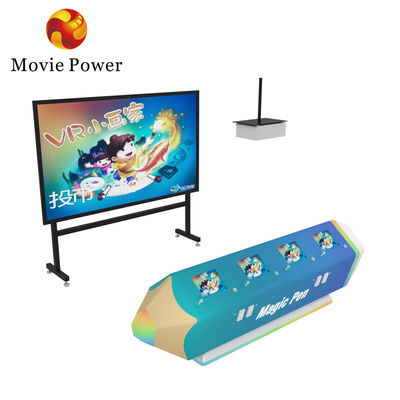 AR MR Interactive Projector Wall Game Kids Education 3d Video Game Trẻ em Máy sơn