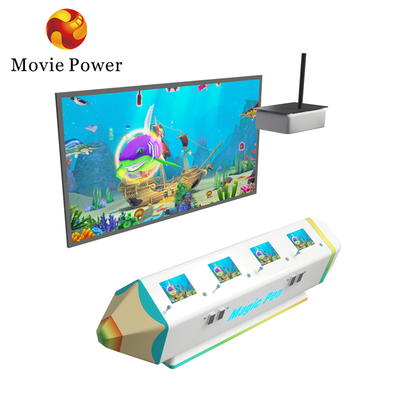 Máy chiếu AR tương tác 3d đa người chơi trong nhà Trẻ em vẽ trò chơi