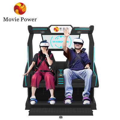 2 chỗ ngồi roller coaster 9d vr điện ảnh Simulator Motion ghế máy chơi game thực tế ảo Arcade
