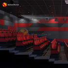 Công viên giải trí Ghế rạp chiếu phim 4d 12d đắm chìm Hệ thống rạp chiếu phim chuyển động 4d