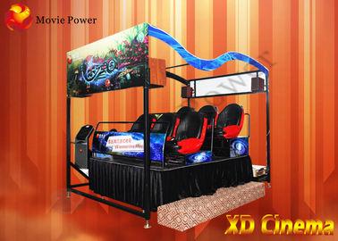 360º Visual Field XD Theater Với 6 DOF Platform / VR Mũ bảo hiểm