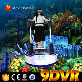 Trò chơi điện tử trắng 9d VR Cinema đứng lên 9D Action Cinema 360 độ 200kg