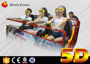 Hấp dẫn 5d mô phỏng chuyển động Cinema Mini tàu vũ trụ 6 chỗ 5D Cinema Oculus rạn nứt với ghế chuyển động