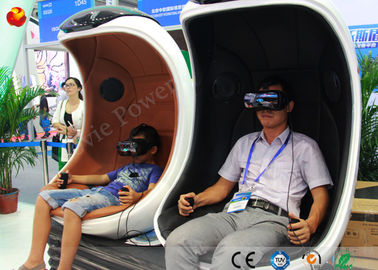 Rạp chiếu phim thực tế ảo KTV 9d Amument Park Ride Trò chơi VR Egg Two Ghế