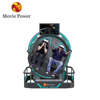 2 chỗ ngồi 9d Máy xe lượn 360 Rotation Vr Cinema 360 độ Flying Chair Simulator