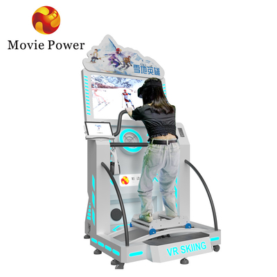 Máy mô phỏng trượt tuyết trong nhà động 9d Máy mô phỏng tuyết thực tế ảo