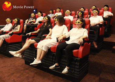 Dự án sáng tạo 4D Roller Coaster Movie Theater Thrill Rides Phong trào ghế