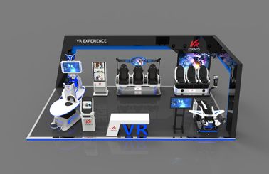 Màu sắc độc đáo của sắt / sợi thủy tinh đứng lên Công viên chủ đề VR 9D Màu tùy chỉnh