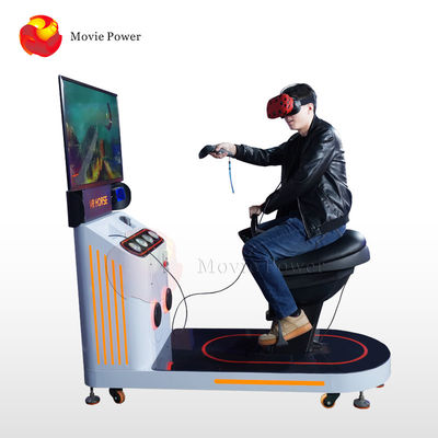 Trò chơi vận hành bằng đồng xu VR Mô phỏng thực tế ảo Horse 9d Trải nghiệm trò chơi mô phỏng đua xe