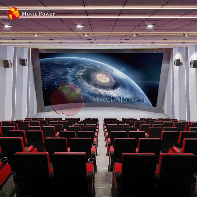 Hệ thống hiệu ứng đặc biệt Ghế chuyển động Rạp chiếu phim 4d 0