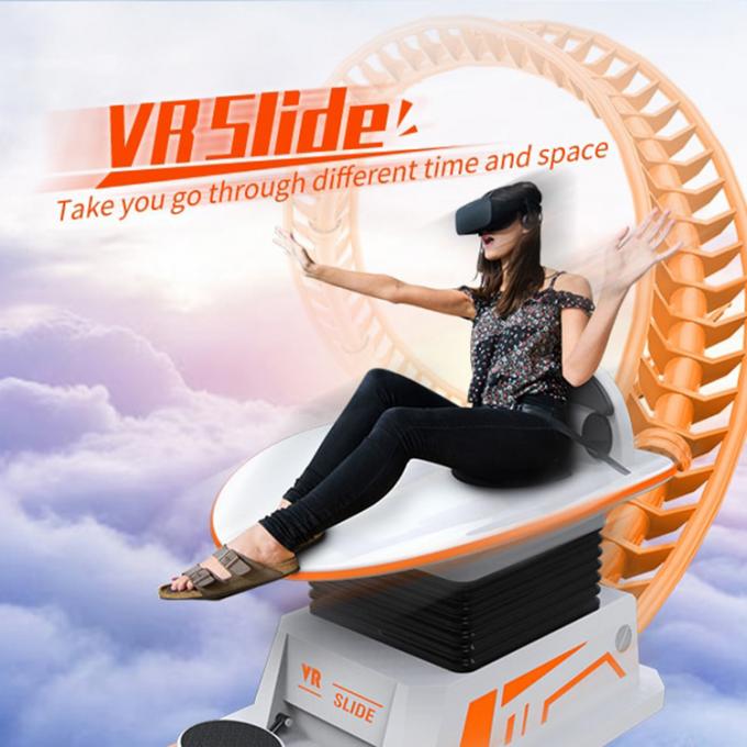 Mô phỏng chuyển động Máy giải trí VR Máy thực tế ảo 9d Thiết bị chơi game Roller Coaster 0