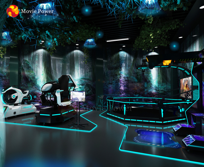 Công viên giải trí 9D VR Sân chơi trong nhà Thiết bị thực tế ảo cho trẻ em giải trí 1